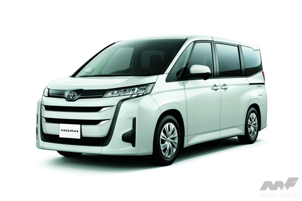 新型ノア標準仕様のフロントまわり