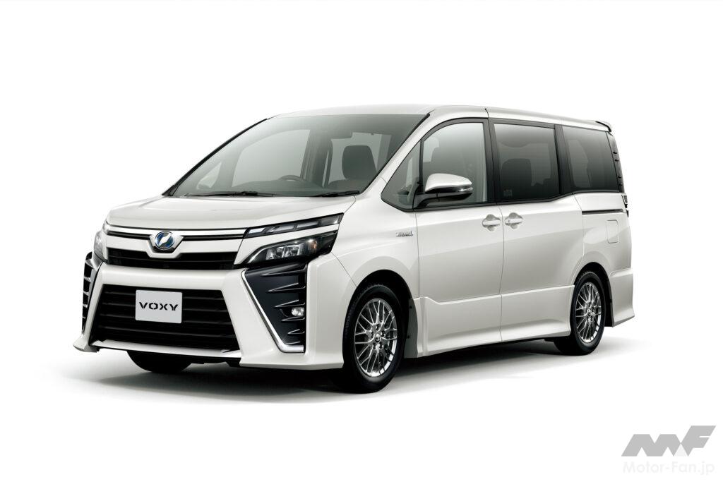 先代ヴォクシー・エアロ仕様（後期型）のフロントまわり