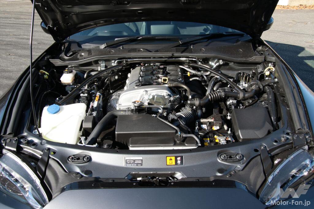 184psと205Nmを発するロードスターRF RSのPE-VPR[RS]型2.0L直4NAエンジン