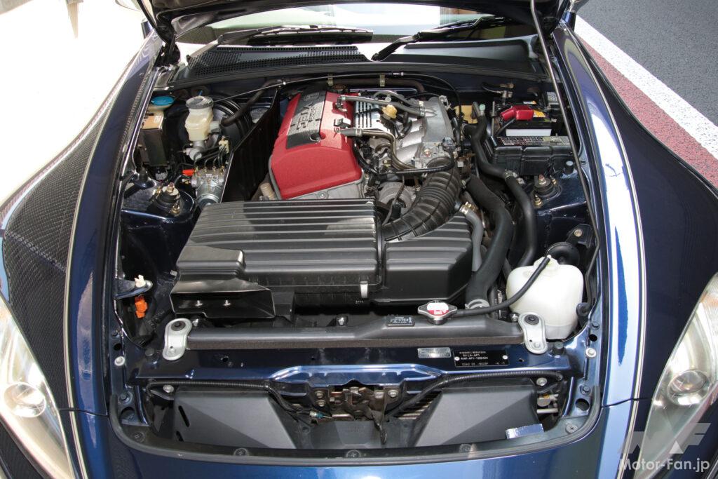 250psと218Nmを発するS2000のF20C型2.0L直4NAエンジン