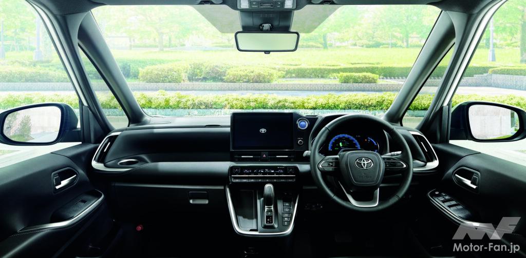 新型ノアの運転席まわり