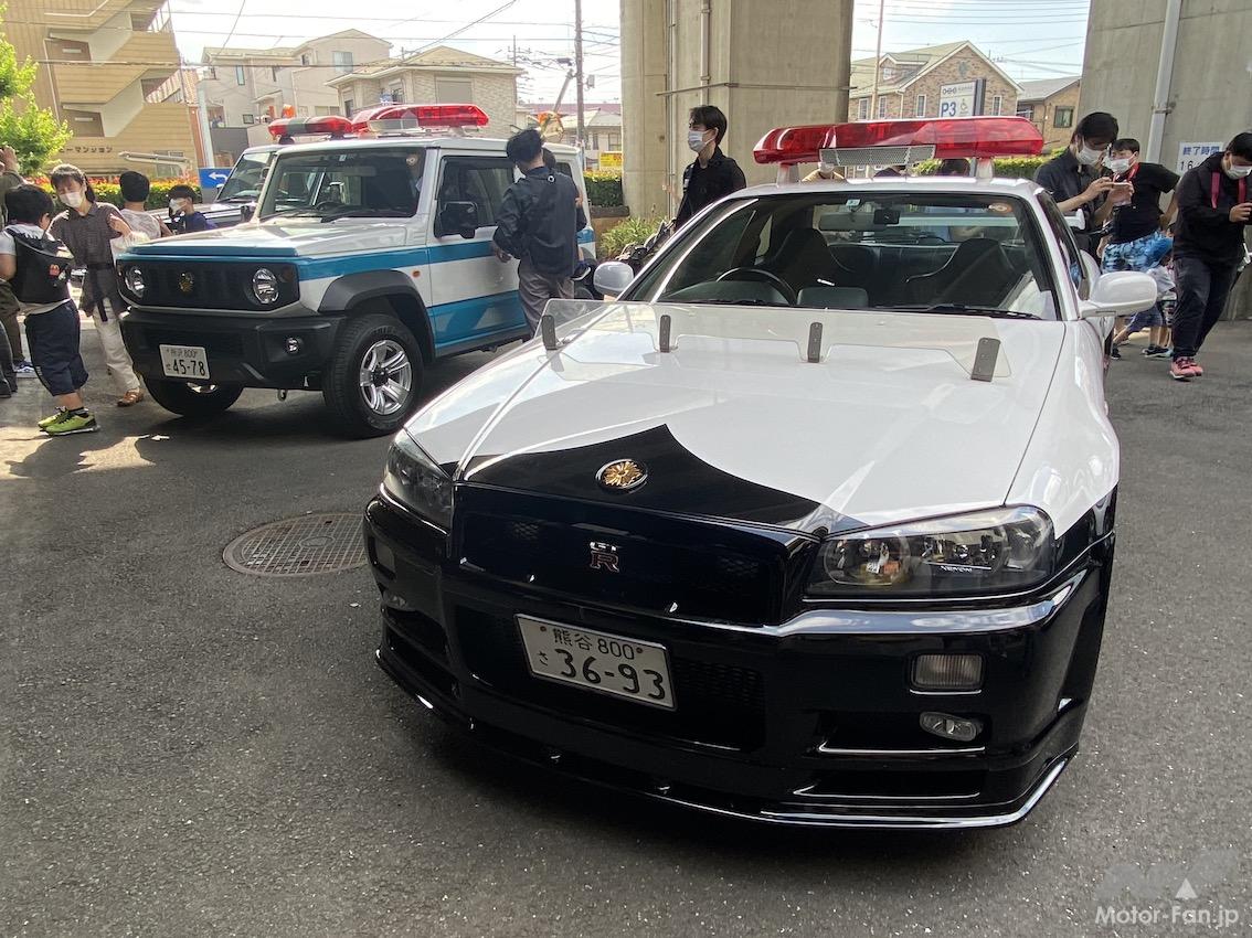 スズキ・ジムニーシエラ、FD型RX-7、R34 GT-Rのパトカーも 埼玉県警の