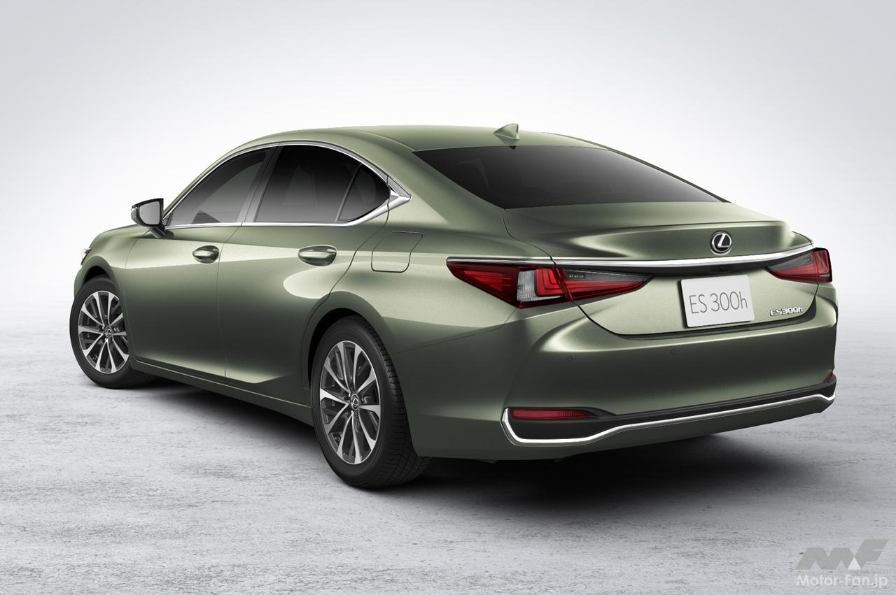 レクサス「ES」が一部改良！ 合わせて上質さやラグジュアリー性を高め