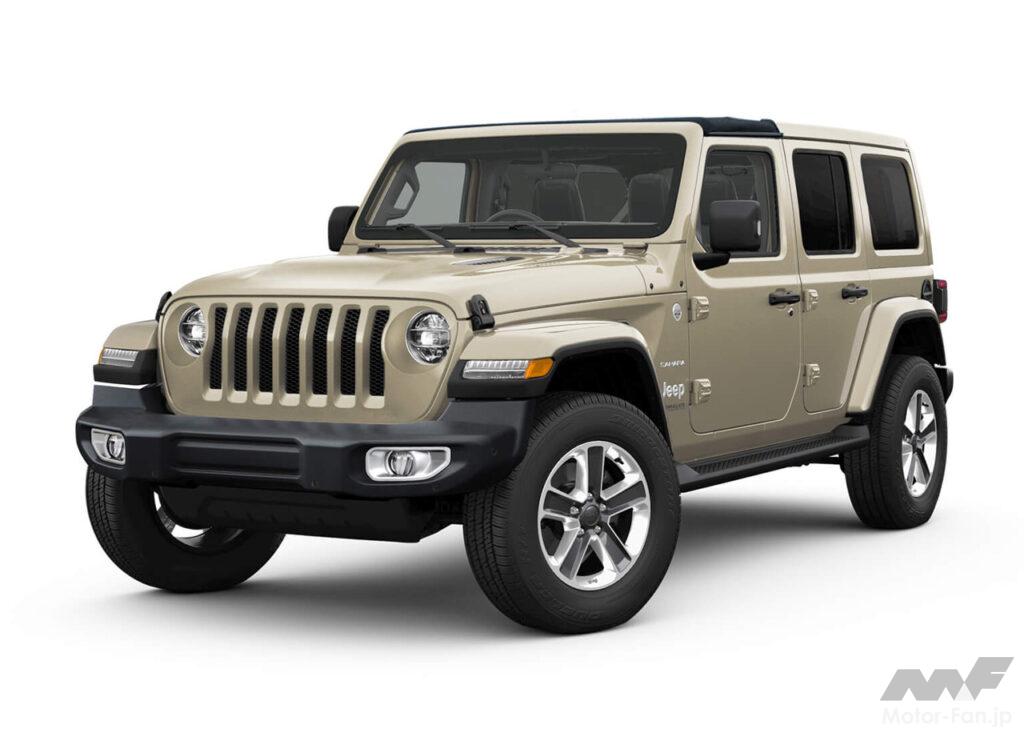 ジープ・ラングラーに開閉式ソフトトップを採用した特別仕様車