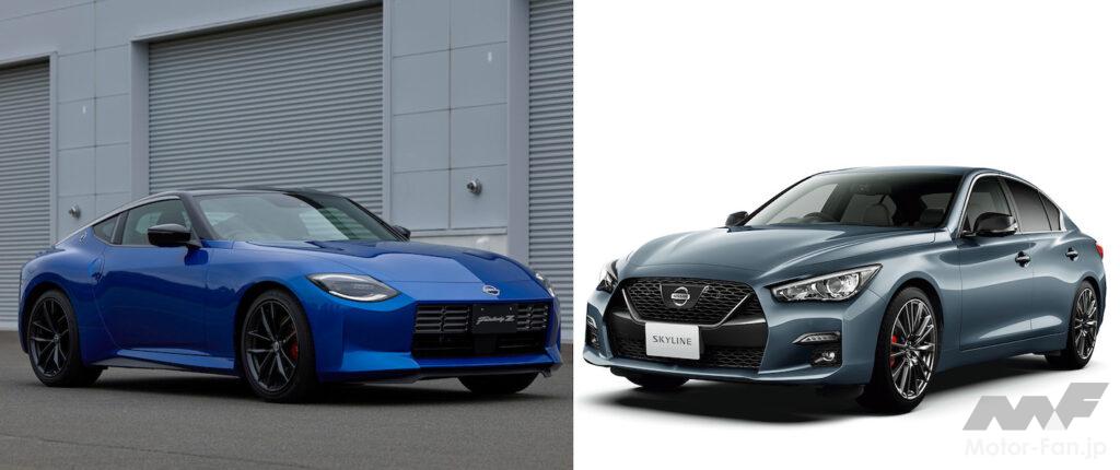 新型フェアレディZ vs スカイライン400R 同じ3.0ℓV6ツインターボを搭載