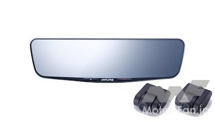 アルパイン DVR-DM1200A-IC ドライブレコーダー搭載 12型デジタルミラー［車内用リアカメラ］