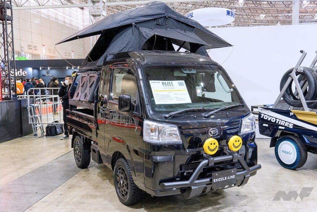 車中泊ならぬ“車上”泊！、カーゴ、サポートカーなど多彩な軽トラ