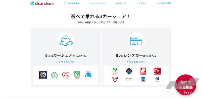 dカーシェア