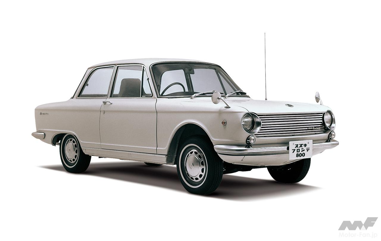 スズキ四輪車の世界販売が累計8000万台を達成！ 1955年発売の
