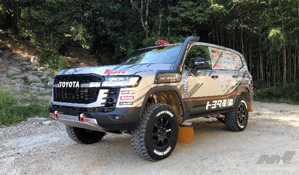ミニカー ランドクルーザー300 GR SPORT ダカールラリー2023 ミニカー ランドクルーザー300 GR SPORT ダカールラリー2023