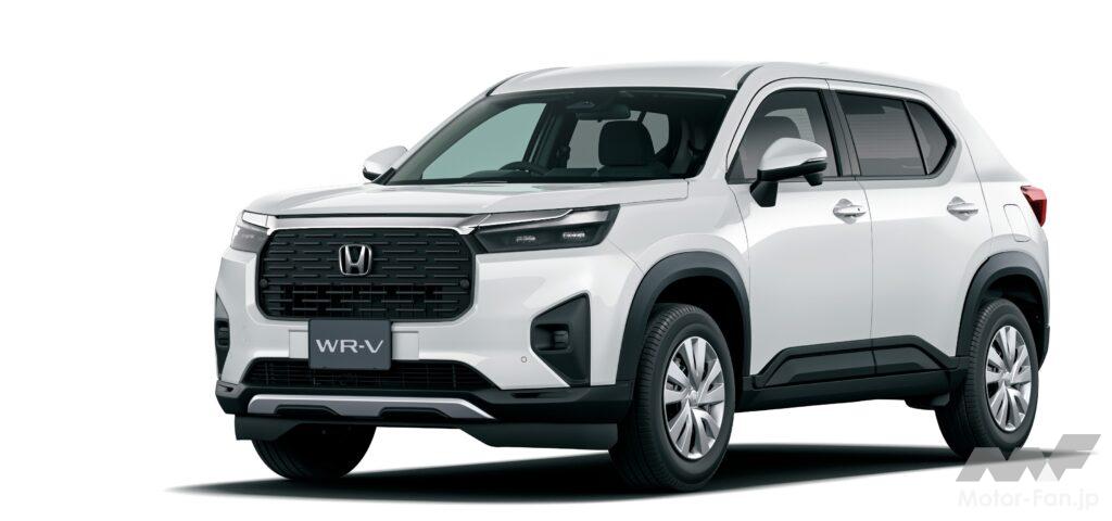 WR-V標準タイプの「X」グレード。純正アクセサリー装着した撮影車両と同グレードだ。