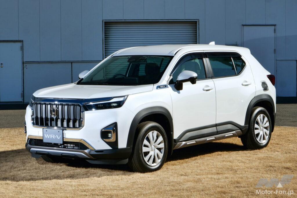 純正アクセサリーを装着したWR-V