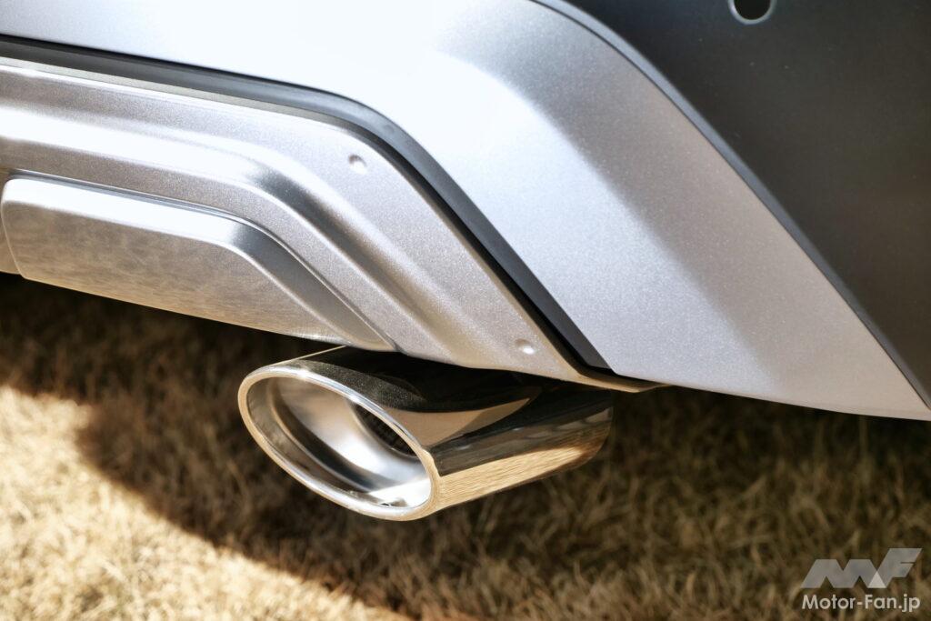 マフラーエンドに装着する気軽なドレスアップ「エキパイフィニッシャー」。