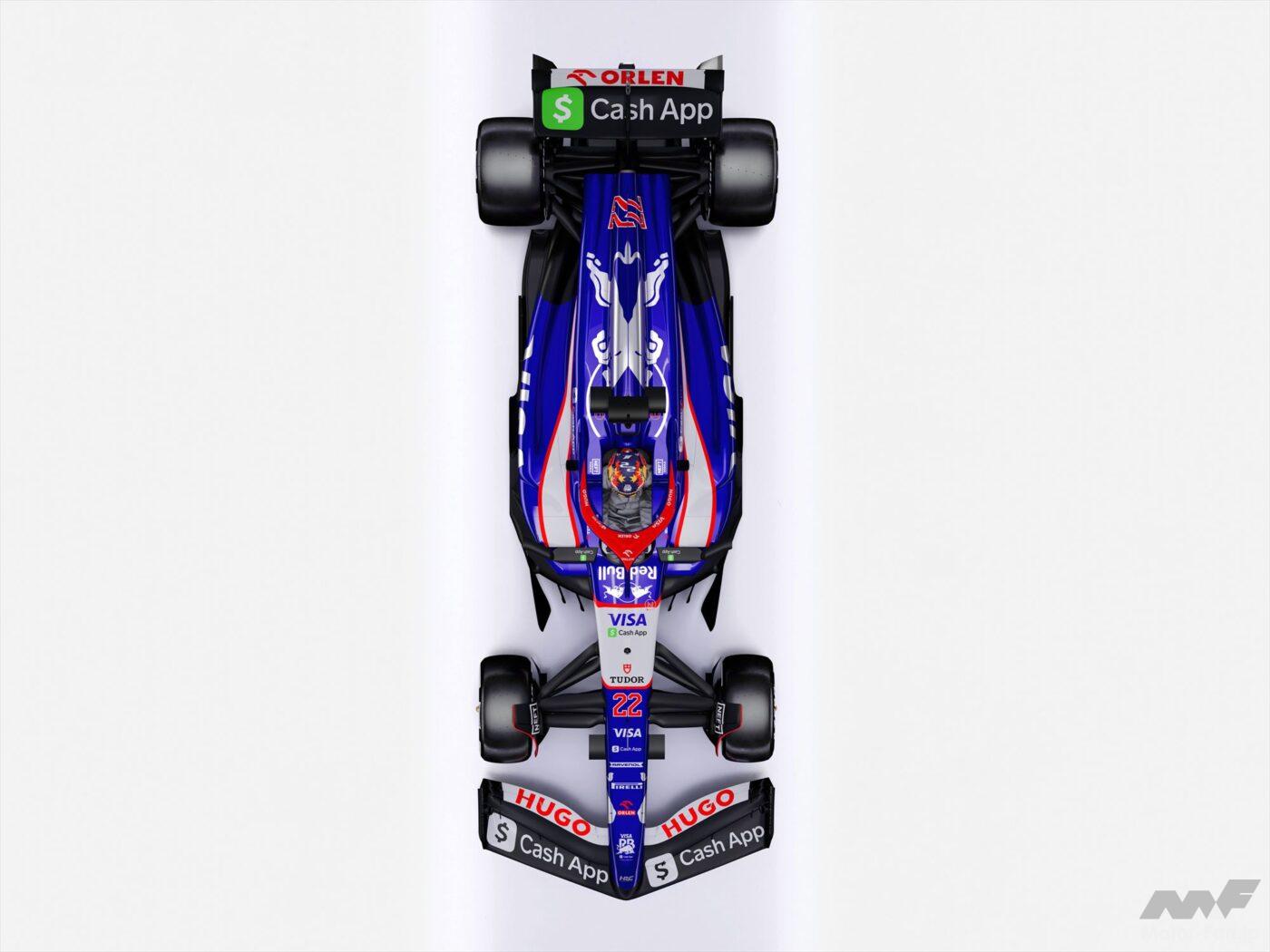 角田裕毅の2024年の相棒「VCARB 01」が公開！ トロロッソ風