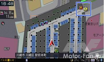 彼女を待ちぼうけにさせながら（？）作られたかもしれない地下駐車場マップ。涙無しには眺められません……