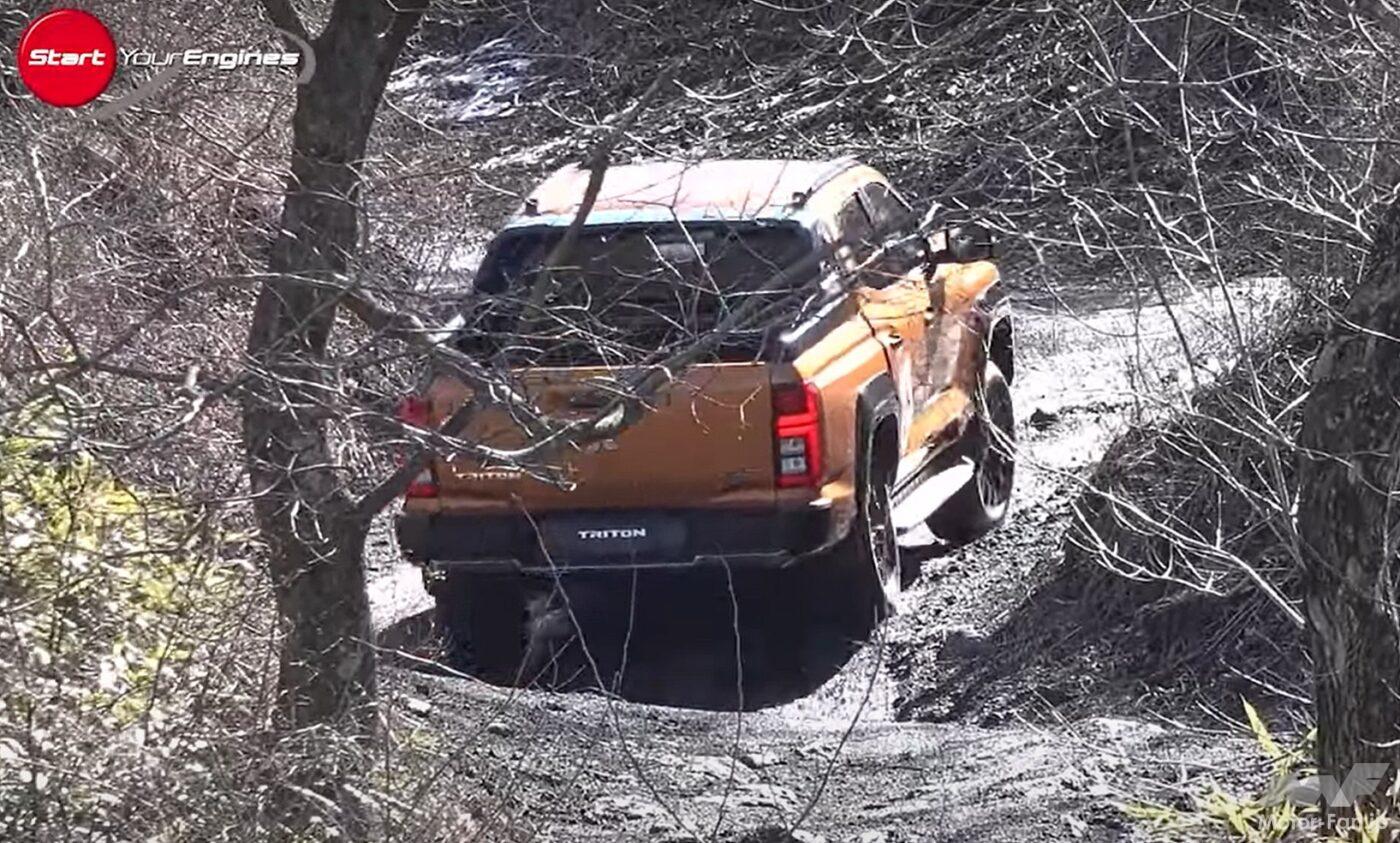 三菱トライトン×清水和夫