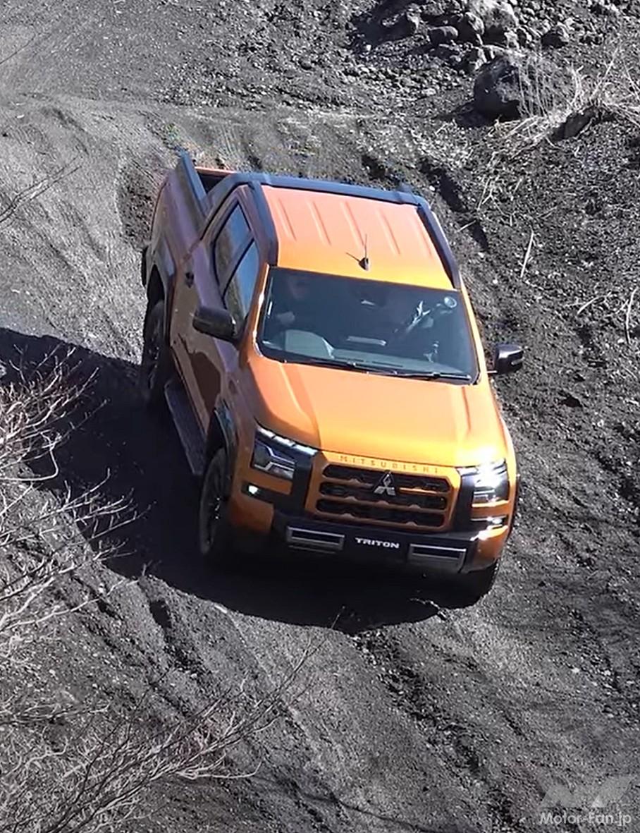 三菱トライトン×清水和夫