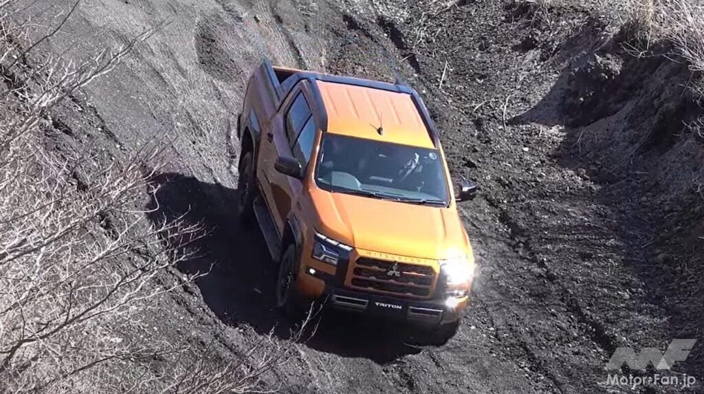 三菱トライトン×清水和夫