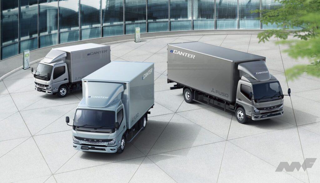 電気小型トラック「eCanter」