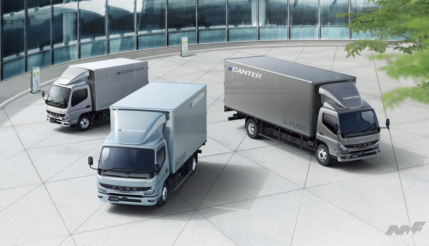 電気小型トラック「eCanter」
