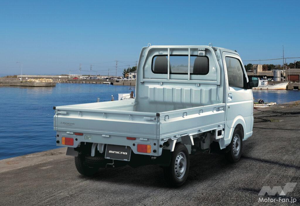 三菱の軽トラ「ミニキャブ トラック」が一部改良！ リヤ