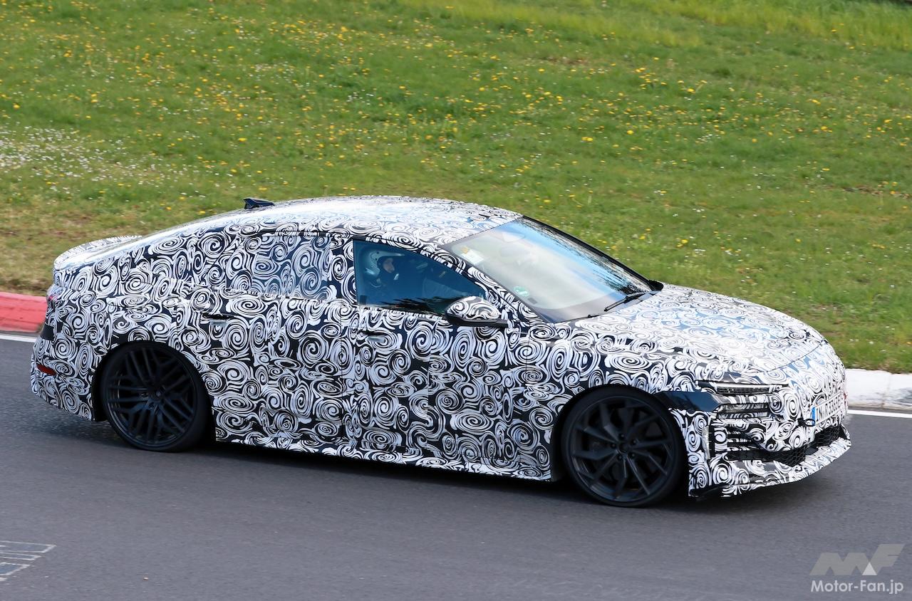 アウディ RS6 e-tron 市販型プロトタイプ　スパイショット