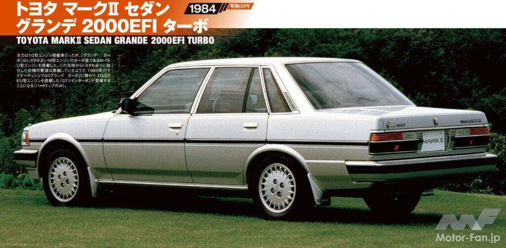 トヨタ マークIIセダン グランデ2000EFIターボ