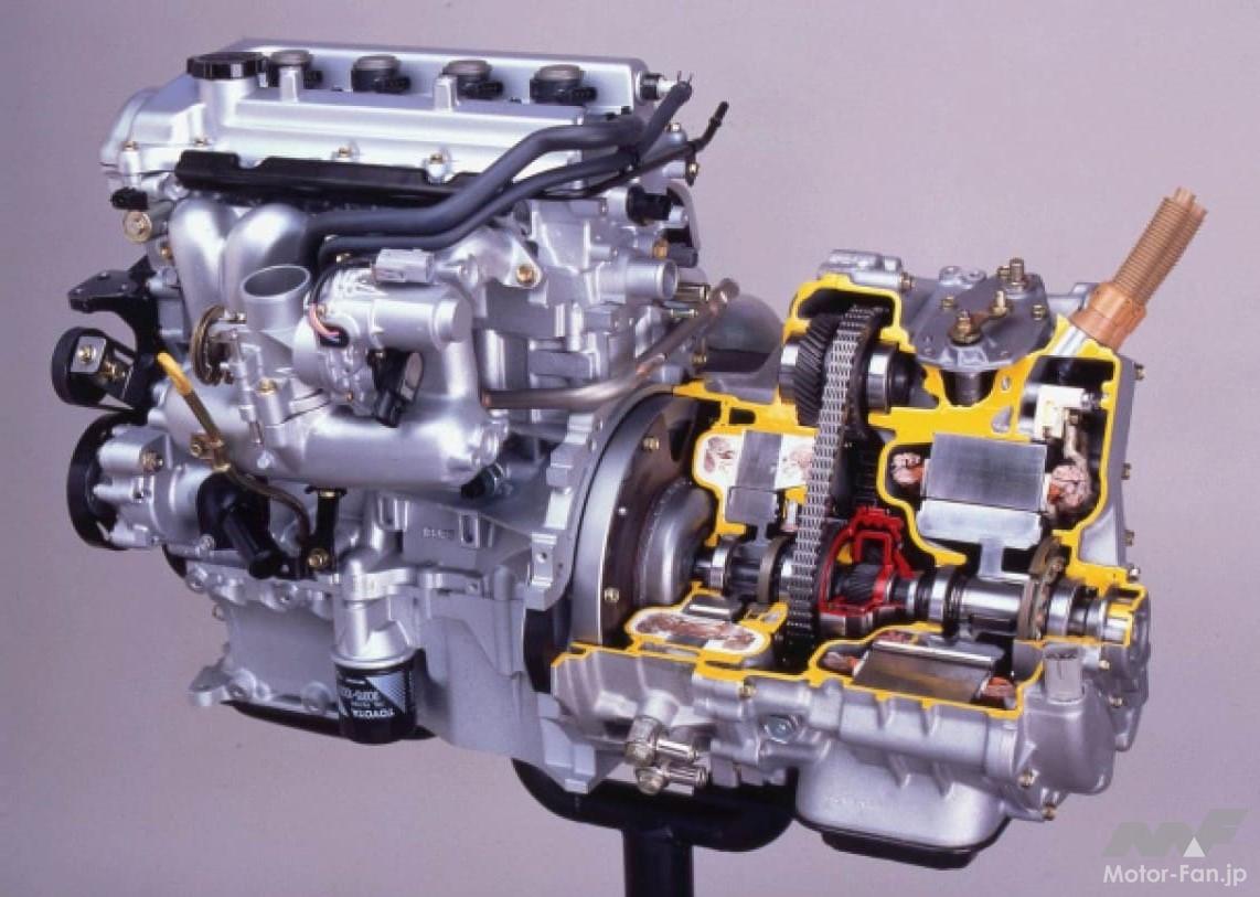 トヨタ初代「プリウス」のハイブリッドシステム(THS)