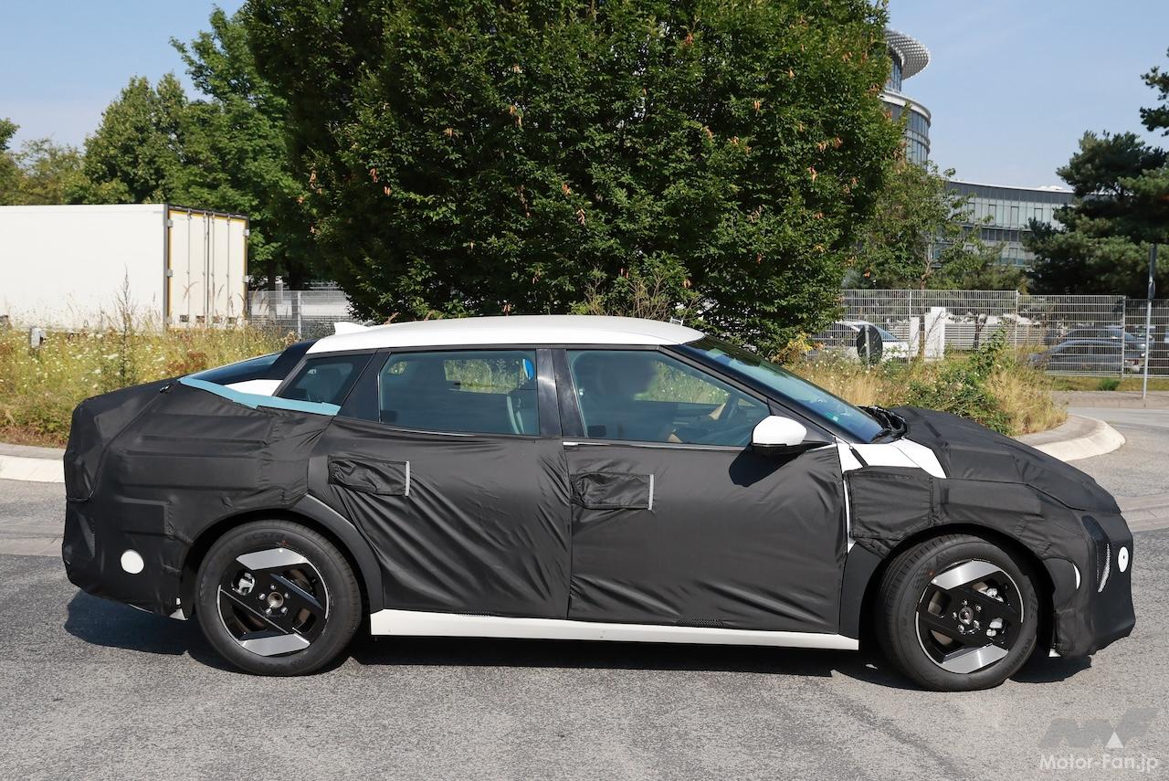 キアEV4セダン 市販型プロトタイプ スパイショット