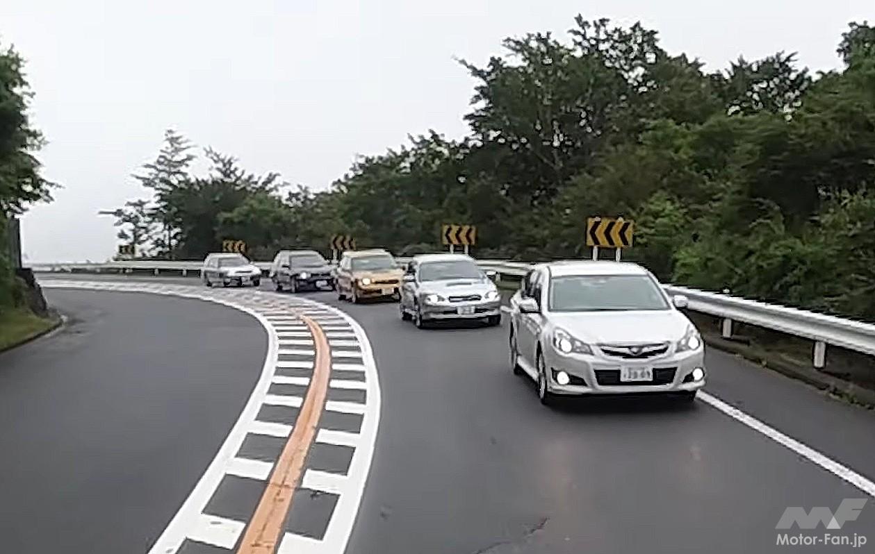 歴代レガシィツーリングワゴン試乗