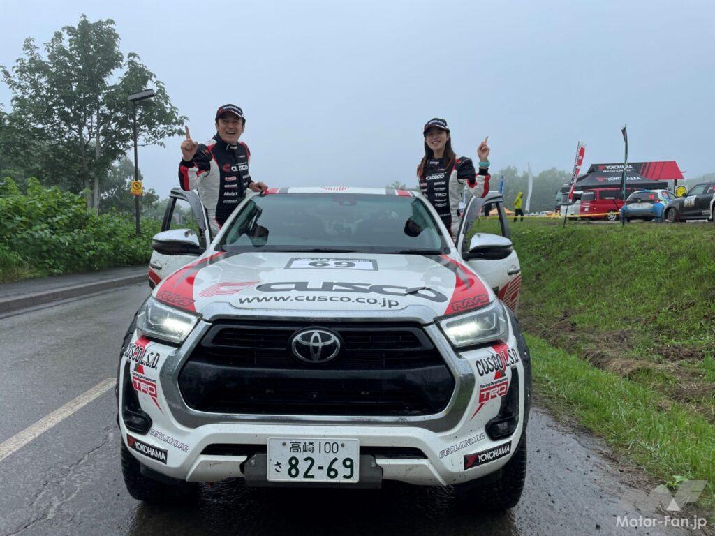 ラリーカムイは1位