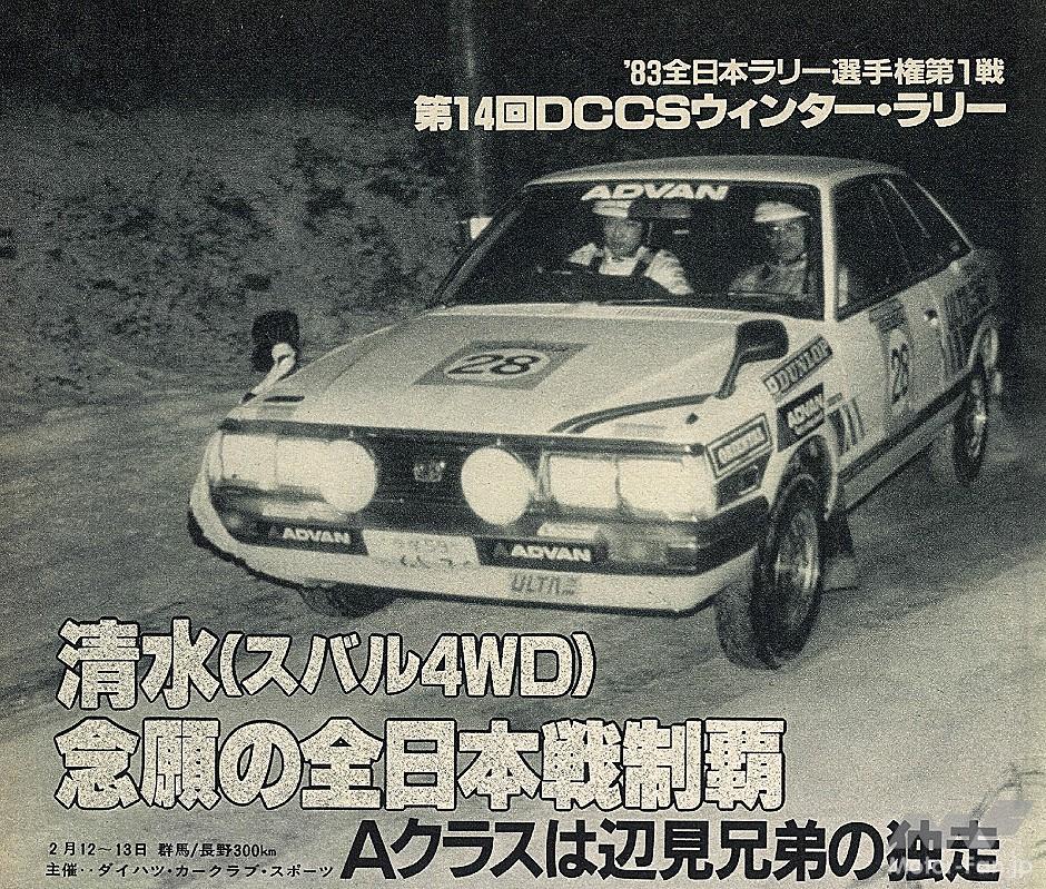 1983年全日本ラリー選手権