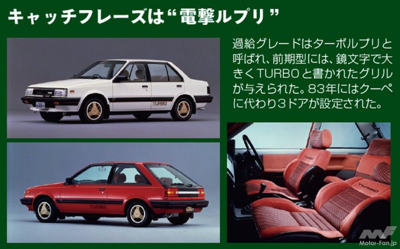 日産・サニーターボ・ルプリ