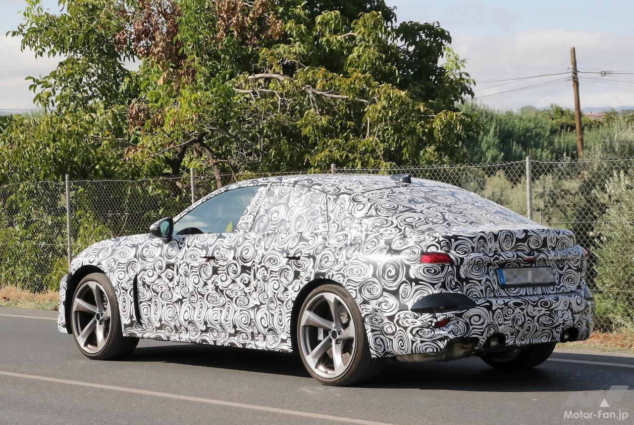 新型アウディRS5 プロトタイプ スパイショット