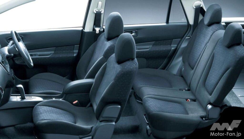 日産3代目「ウイングロード」のシートアレンジ