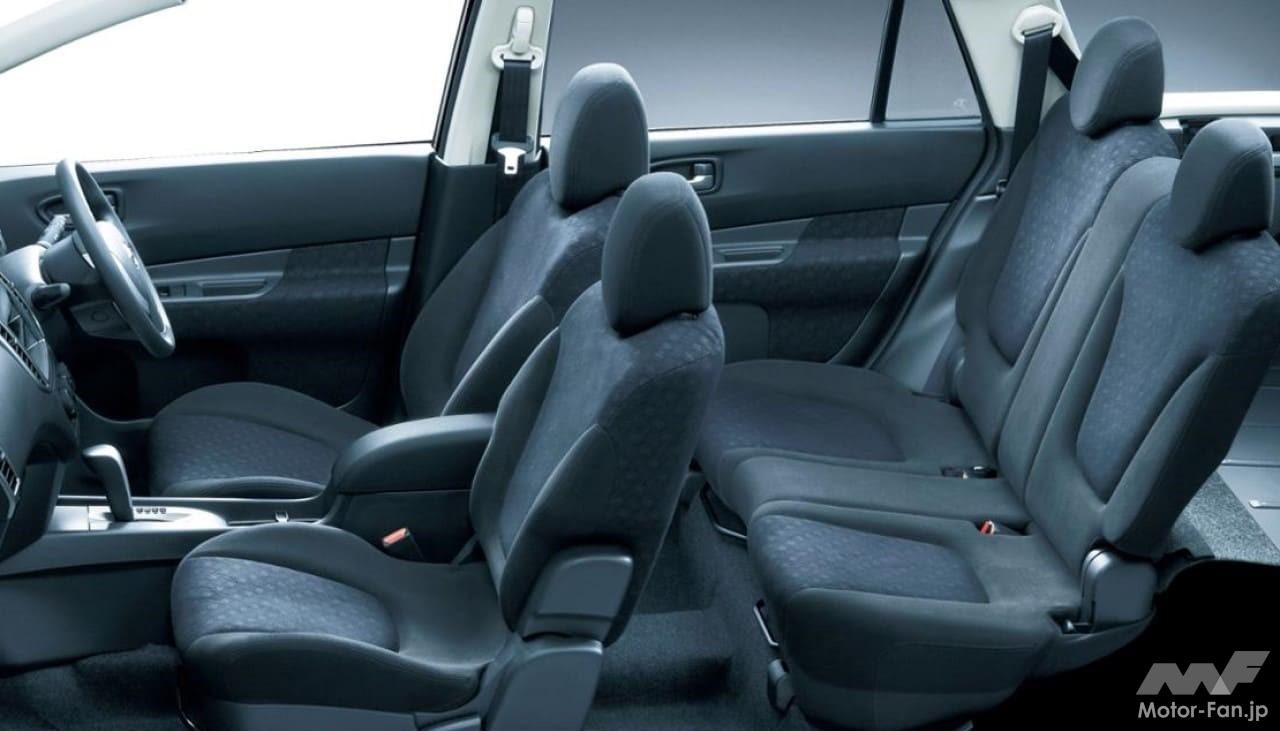 日産3代目「ウイングロード」のシートアレンジ