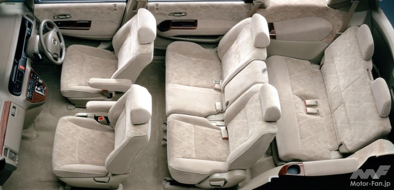 ホンダ2代目「オデッセイ」のシートアレンジ