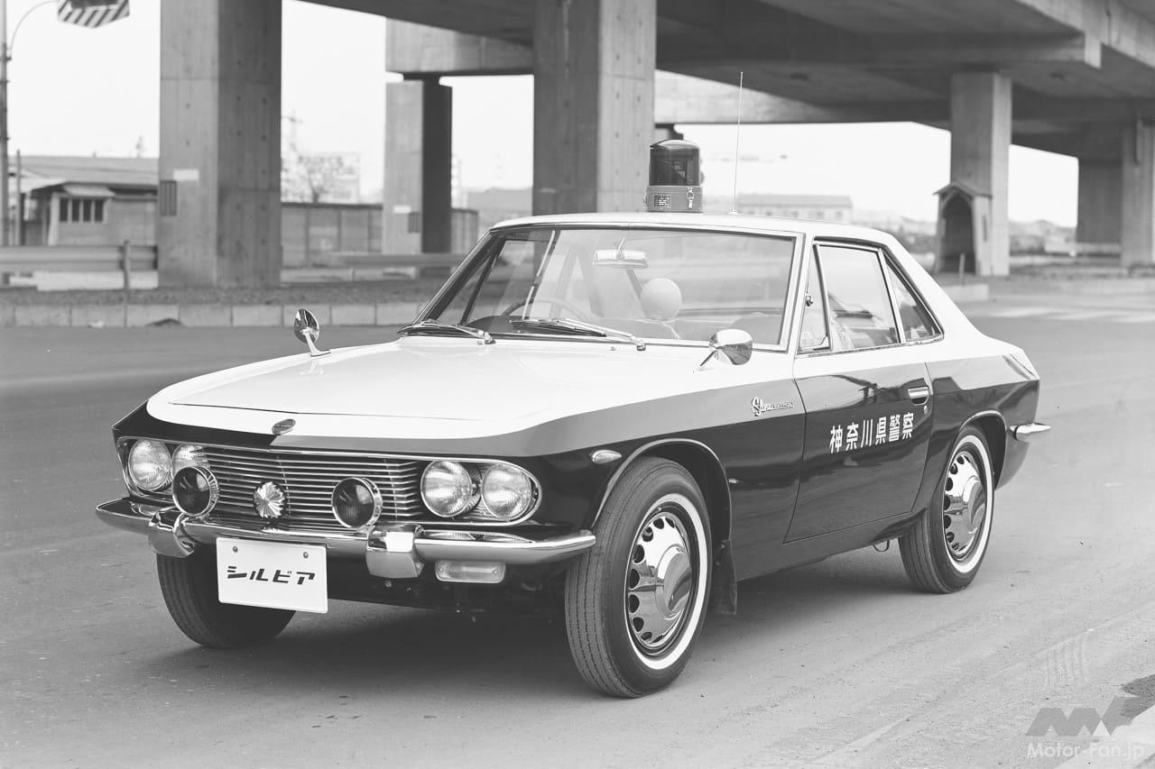 日産・シルビアのパトカー
