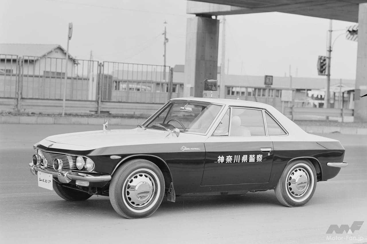 日産・シルビアのパトカー