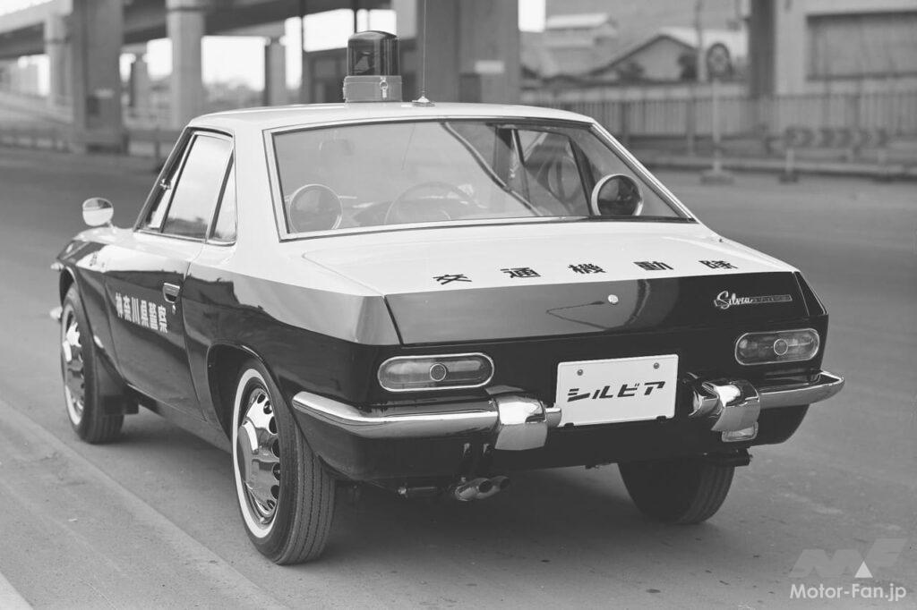 日産・シルビアのパトカー
