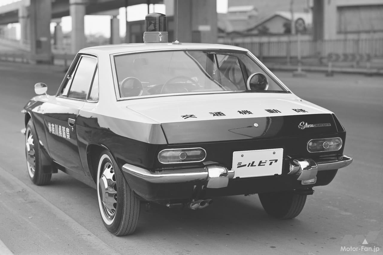 日産・シルビアのパトカー