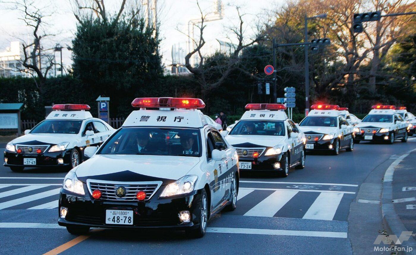 日本のパトカー