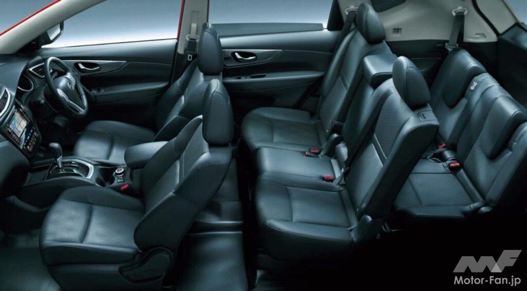 日産3代目「エクストレイル」のシートアレンジ