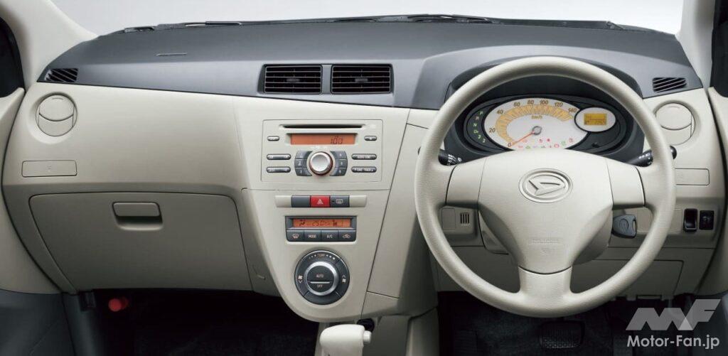 ダイハツ7代目「ミラ」のコクピット