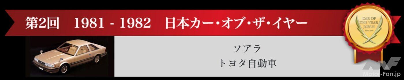 1981-1982日本カー・オブ・ザ・イヤー