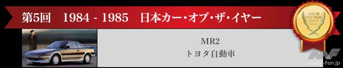 1984-1985日本カー・オブ・ザ・イヤー