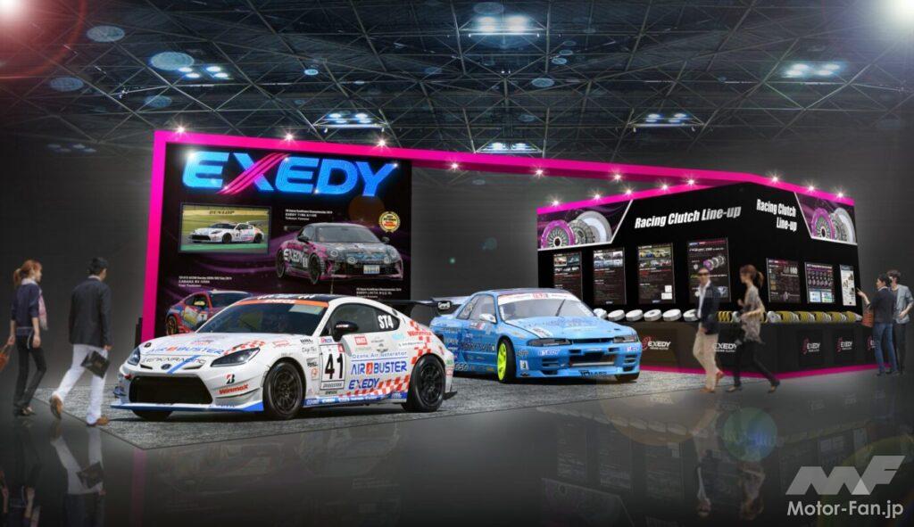 エクセディ、東京オートサロン2025に2台のレーシングカーを展示、山野