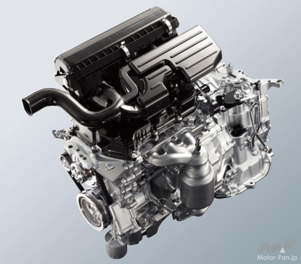 ダイハツ「ミライース」の高効率660cc直3エンジン