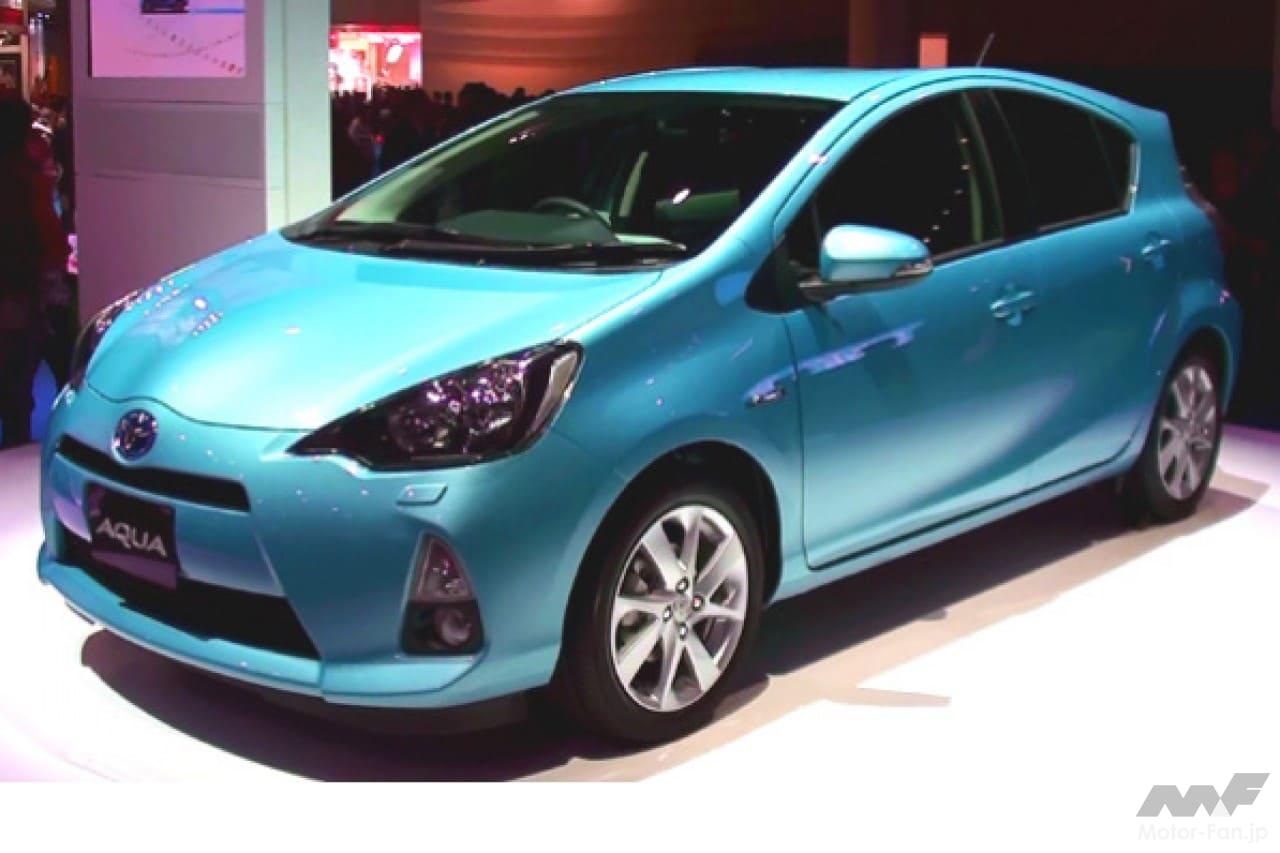 トヨタの小型ハイブリッド「アクア」