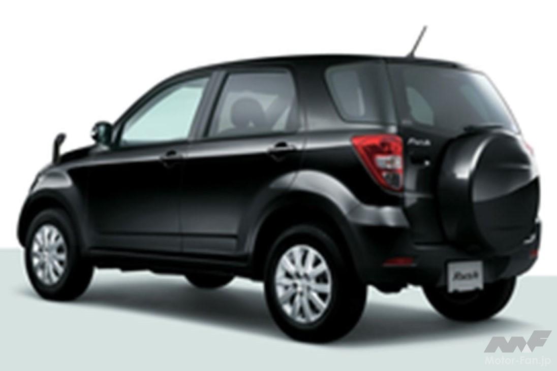 トヨタ「ラッシュ」のリアビュー